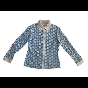 J.McLaughlin women button down shirt.